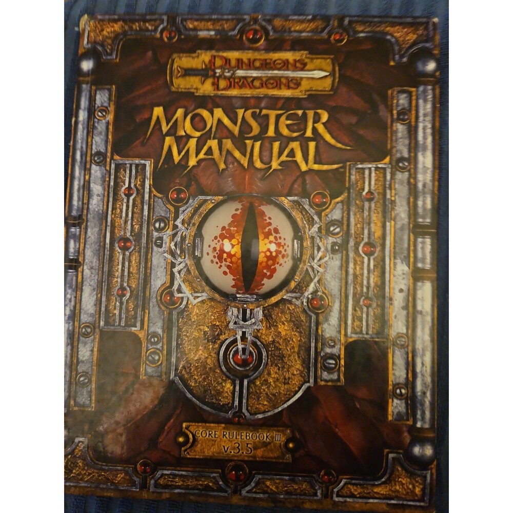 Revised Monster Manual by Skip Williams (2003, Hardcover)